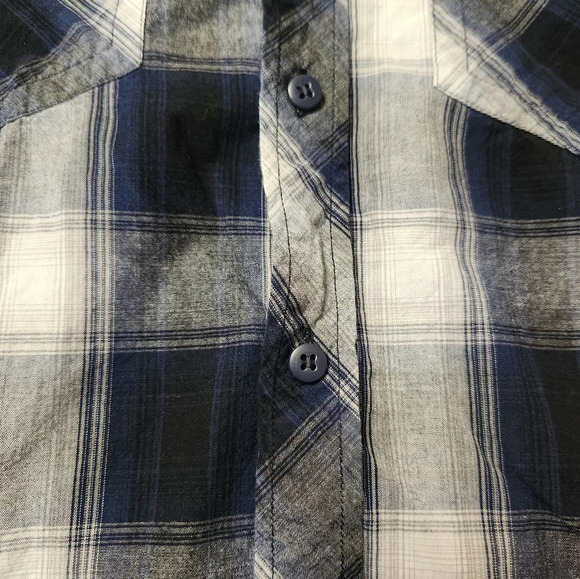 Men's‎ Chalc plaid button-down shirt size small - Picture 5 of 11